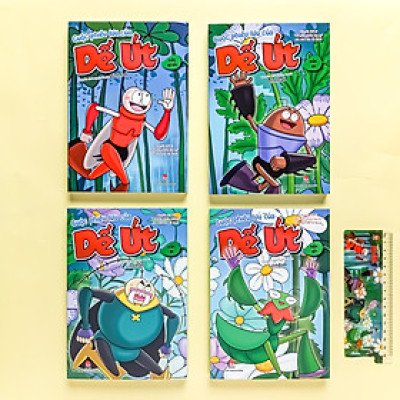 Bộ Truyện - Cuộc Phiêu Lưu Của Dế Út (4 phần) - NXB Kim Đồng