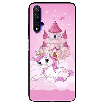 Ốp lưng dành cho Huawei 5t - Mate 20 - Mate 20 Pro mẫu Ngựa Và Lâu Đài