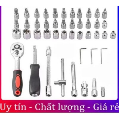BỘ DỤNG CỤ ĐỒ NGHỀ SỮA CHỮA 46 CHI TIẾT THÁO LẮP ĐA CHỨC NĂNG THUẬN TIỆN CHO MỌI NHÀ