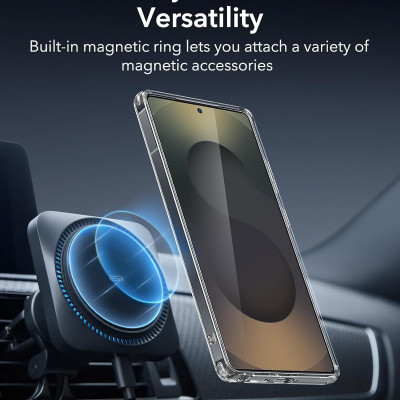 Ốp Lưng cho Samsung Galaxy S25 Ultra ESR HaloLock Classic Hybrid Case - Hàng Chính Hãng