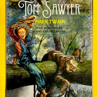 Sách - Tác Phẩm Chọn Lọc - Văn Học Mỹ - Cuộc Phiêu Lưu Của Tom Sawyer (Tái Bản 2024)
