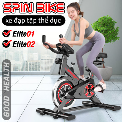 BG-GIÁ ĐỠ DI ĐỘNG-Xe đạp tập thể thao đa năng trong nhà SPINING BIKE ELITE 01 mới (hàng nhập khẩu)