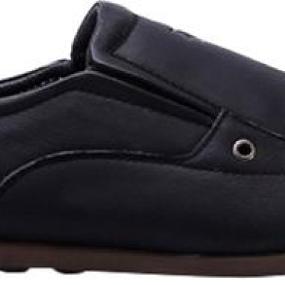 Giày Nam Có Lỗ Huy Hoàng HT7123 - Đen