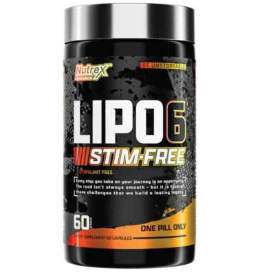 [Chính hãng] Nutrex Lipo 6 Black Stim Free (60 Viên), Hỗ Trợ Đốt Mỡ Giảm Cân, Không Chứa Caffeine