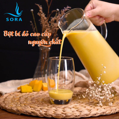 Sora Bột bí đỏ cao cấp nguyên chất