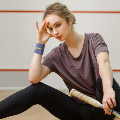 Băng Đô Đeo Cổ Tay Chặn Mồ Hôi AOLIKES 0235 , Tập Gym , Thể Thảo, Cầu Lông , Tennis, Quần Vợt