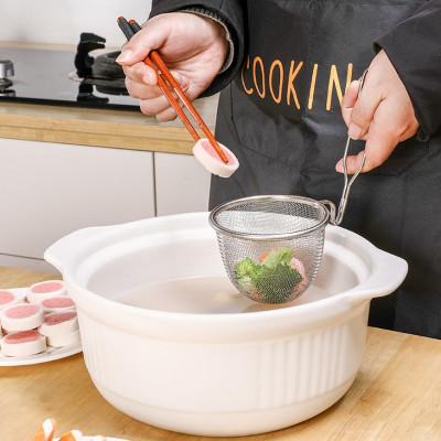 Combo 02 dụng cụ vớt lọc thực phẩm inox Echo Misokoshi Ø10cm - Hàng nội địa Nhật Bản |#Mẫu Mới|