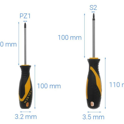 BỘ 4 CÂY TUA VÍT TOLSEN 20180 - HÀNG CHÍNH HÃNG