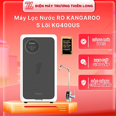 Máy lọc nước Kangaroo Hydrogen 5 lõi KG400US - HÀNG CHÍNH HÃNG - CHỈ GIAO HCM