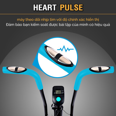BG Xe đạp tập tại nhà thể dục 8701 / 8703 kết hợp tay chân - giúp rèn luyện sức khỏe hiệu quả