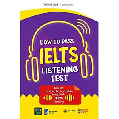 Sách - How To Pass Ielts Listening Test - Trương Duyệt - 1980 Books