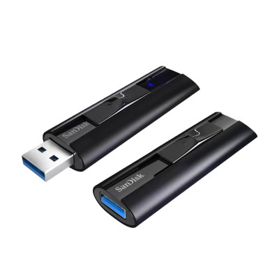 USB 3.2 SanDisk Extreme Pro CZ880, USB 3.2 Gen 1 Solid State Flash Drive 128 128GB- Hàng Chính Hãng