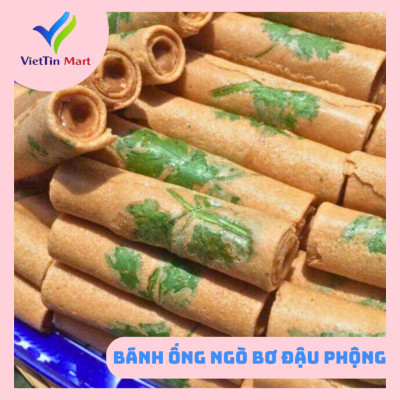 Bánh Ống Ngò nhân Đậu Phộng Viettin Mart 450G