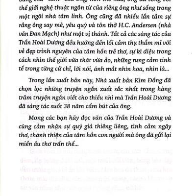 Những Truyện Hay Viết Cho Thiếu Nhi - Trần Hoài Dương (Tái Bản 2019)