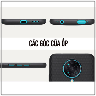 Ốp lưng cho Poco F2 Pro - Redmi K30 Pro - K30 Ultra nhựa PC cứng Nillkin , Vân nhám , chống vân tay - Hàng Nhập Khẩu