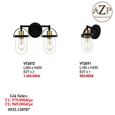 AZP - ĐÈN ỐP VÁCH / ĐÈN TRANG TRÍ / ĐÈN TREO TƯỜNG PHÒNG KHÁCH, PHÒNG NGỦ, NHÀ HÀNG, KHÁCH SẠN AZP-VT28 phong cách đương đại, hàng nhập khẩu AZP