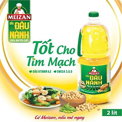 Dầu đậu nành Meizan 2L