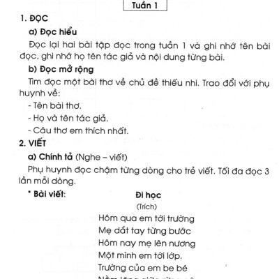 Vở Ôn Tập Cuối Tuần Tiếng Việt Lớp 2 (Bám Sát SGK Kết Nối Tri Thức Với Cuộc Sống)
