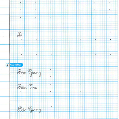 Vở Tập Viết Lớp 3 Toàn Tập (Dùng Chung Cho Các Bộ SGK Hiện Hành) - HA