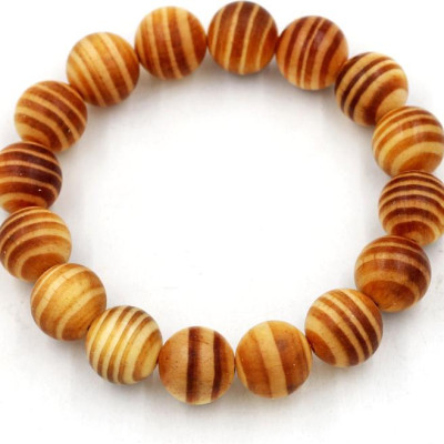 Vòng tay chuỗi hạt gỗ Huyết rồng 15 ly 15 hạt