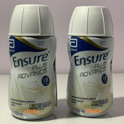 Sữa Ensure Plus Advance 220ml - Năng lượng cao 1,5kcal/1ml - Dành cho người nằm viện, phẫu thuật, mới ốm dậy