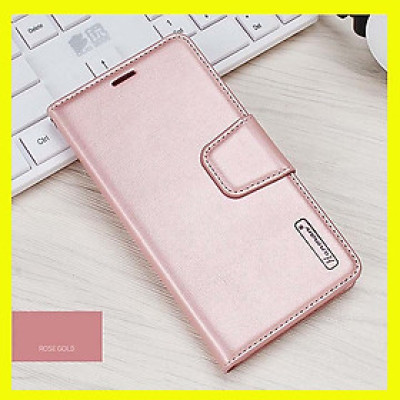 Bao da dạng ví cho SamSung Galaxy S23 hiệu Hanman, DaDa có quai cài có ngăn để thẻ ATM và để tiền, bao da may viền - Hàng nhập khẩu