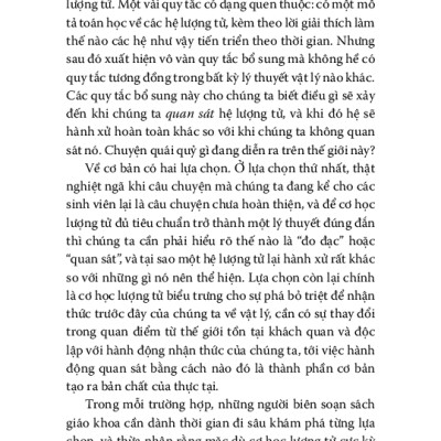 Điều Gì Đó Ẩn Sâu - Thế Giới Lượng Tử Và Không-Thời Gian Đột Sinh