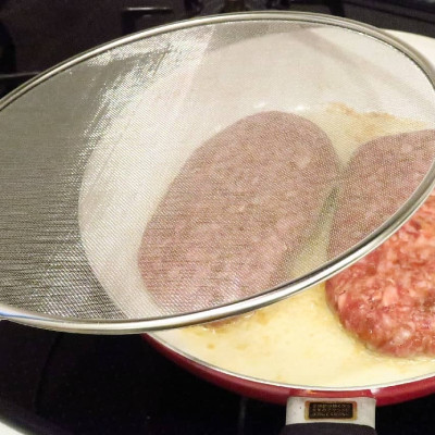 Tấm chắn dầu mỡ có tay cầm Echo Ø25cm - Hàng nội địa Nhật Bản nhập khẩu chính hãng