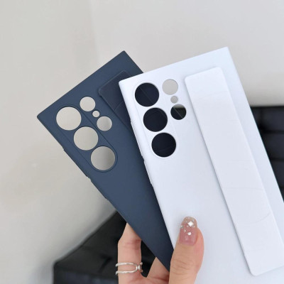 Ốp Lưng Cho Samsung Galaxy S25 Ultra Nhám Likgus Strap Siêu Mỏng Bảo Vệ Camera Kèm Dây Silicone Tiện Lợi - Hàng chính hãng