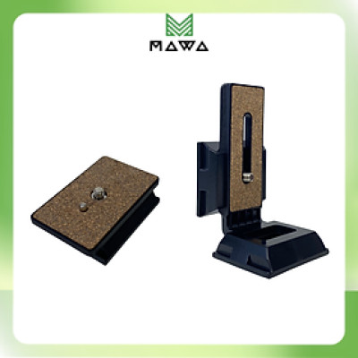 Tấm Plate gắn tripod Yunteng VCT 691 và L plate ngang dọc máy ảnh - Hàng chính hãng