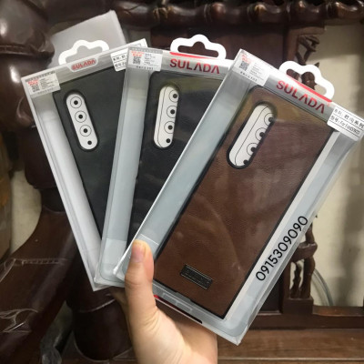 Ốp Lưng Da SULADA Viền silicon cho Samsung Galaxy Z Fold 6 , Z Fold 4 , Z Fold 5 - Hàng Chính Hãng