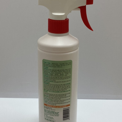 Xịt sát khuẩn tay nhanh khô và bề mặt vật dụng Clincare SH 500ml