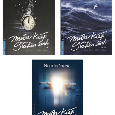 (Bộ 3 Cuốn) MUÔN KIẾP NHÂN SINH (Phần 1, Phần 2, Phần 3) - Nguyên Phong (GS. John Vũ) - (bìa mềm)