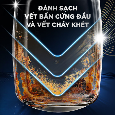 Combo 3 Viên Rửa Chén Bát Finish Powerball Quantum Powerful Clean & Shine 64 viên