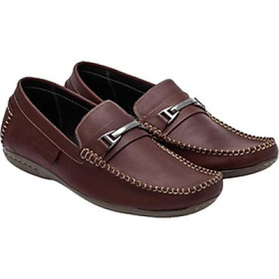 Giày Mọi Nam Huy Hoàng HT7115 - Nâu Đỏ