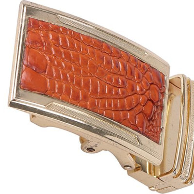 Đầu Khóa Da Cá Sấu 4 Phân Đầu Vàng Huy Hoàng HT9223 - Vàng