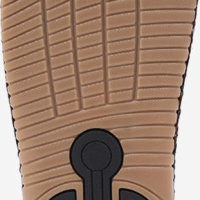 Dép nam Huy Hoàng màu 1 quai màu nâu HT7777