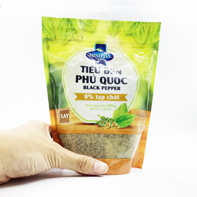 Tiêu đen xay Phú Quốc Minh Hà 500g