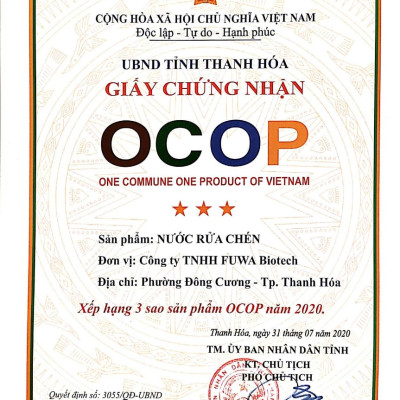 [Can 10L tiết kiệm] Nước rửa chén hữu cơ enzyme sinh học dứa Fuwa3e 10L