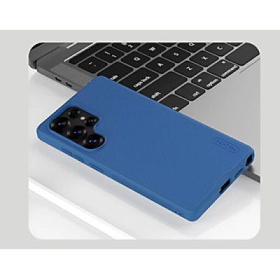 Ốp lưng sần chống sốc cho Samsung Galaxy S25 Ultra mặt lưng nhám hiệu Nillkin Super Frosted Shield Pro cho mặt lưng nhám chống trơn trượt tay, khả năng chống sốc cực tốt, chất liệu cao cấp - Hàng nhập khẩu