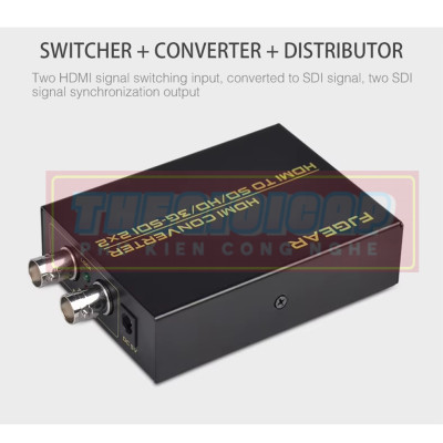 Bộ Chuyển Đổi HDMI To 3G/SDI FJ-SH202 - Hàng Nhập Khẩu