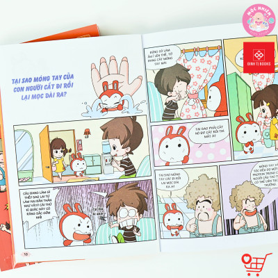 Sách Bách Khoa Tri Thức - 10 Vạn Câu Hỏi Vì Sao - Khoa học Con Người - Đinh Tị Books