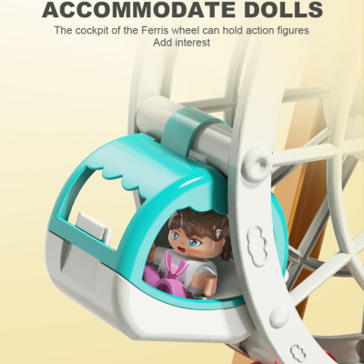 FEELO - 2327 - Lắp Ráp Khu Vui Chơi Gấu Con (81 Chi Tiết)