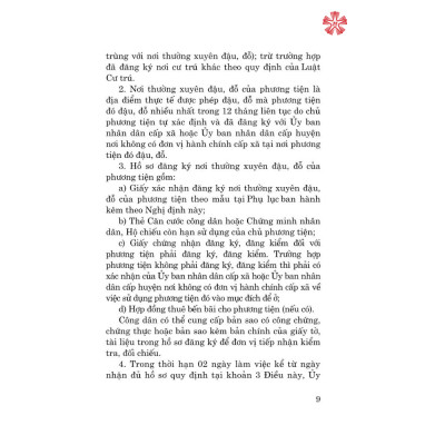 Các quy định hướng dẫn Luật Cư trú