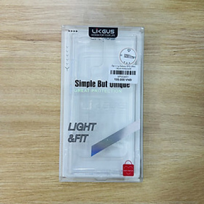 Ốp lưng dành cho Galaxy S23 Ultra Likgus trong suốt- Hàng chính hãng