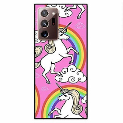 Ốp lưng dành cho Samsung Note 20 - Samsung Note 20 Ultra mẫu Họa Tiết Ngựa Cầu Vòng
