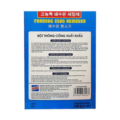 Bột thông cống 100g xuất khẩu Hando