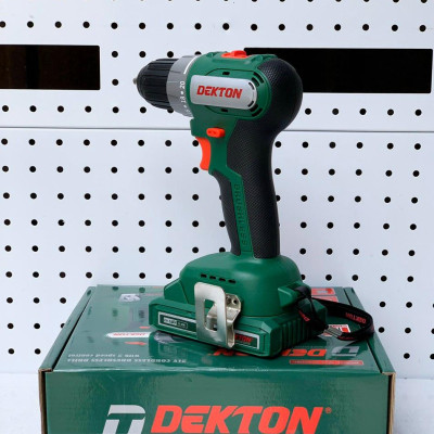 MÁY KHOAN VÍT DÙNG PIN 21V 50Nm SỬ DỤNG CHÂN PIN PHỔ THÔNG DEKTON M21-D1050BL - HÀNG CHÍNH HÃNG