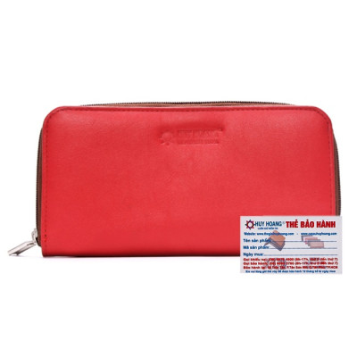 Ví Nữ Huy Hoàng HT3144 (9.5 x 19 cm) - Đỏ