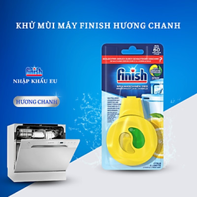 Combo Vệ sinh máy rửa bát Finish: Dung dịch vệ sinh chai 250ml, Viên Treo khử mùi hôi trong máy rửa bát - Chính Hãng.